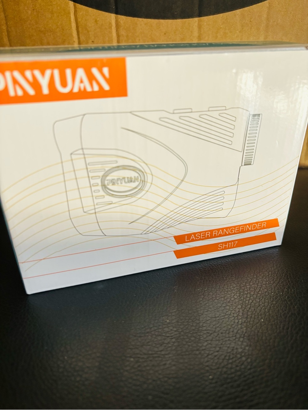White & Orange Laser Rangefinder SH117